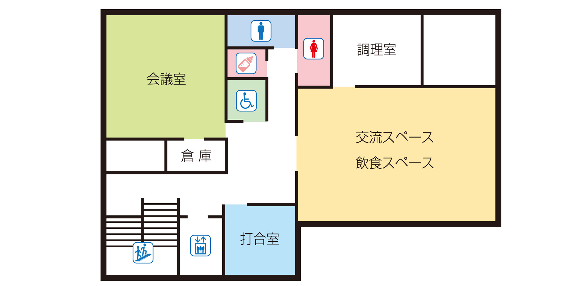 2階フロア図面